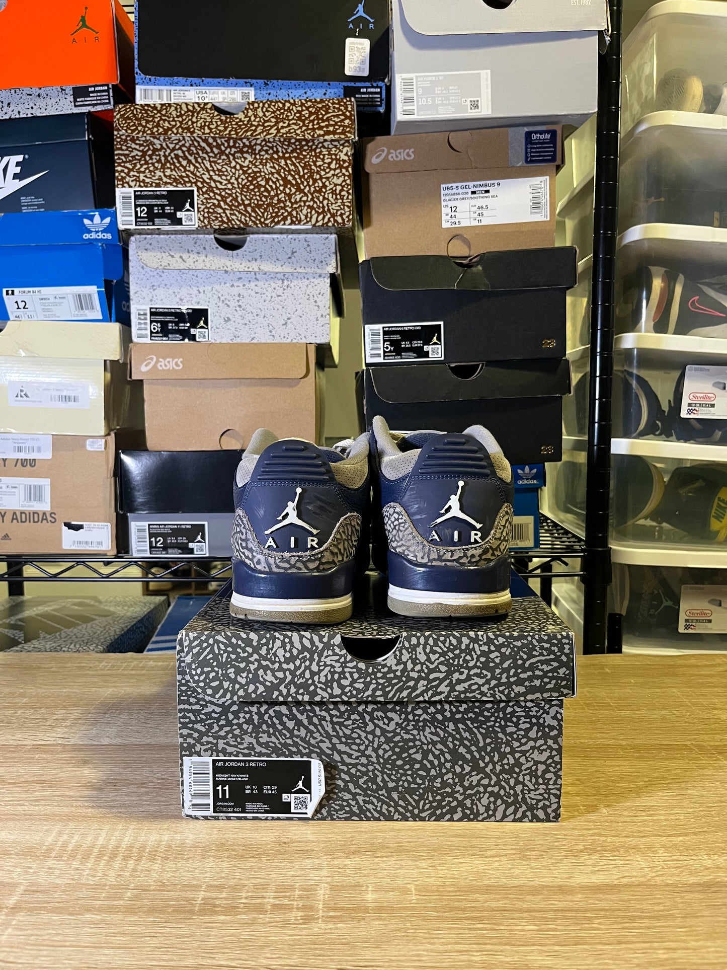 Size 11 - AJ 3 Georgetown