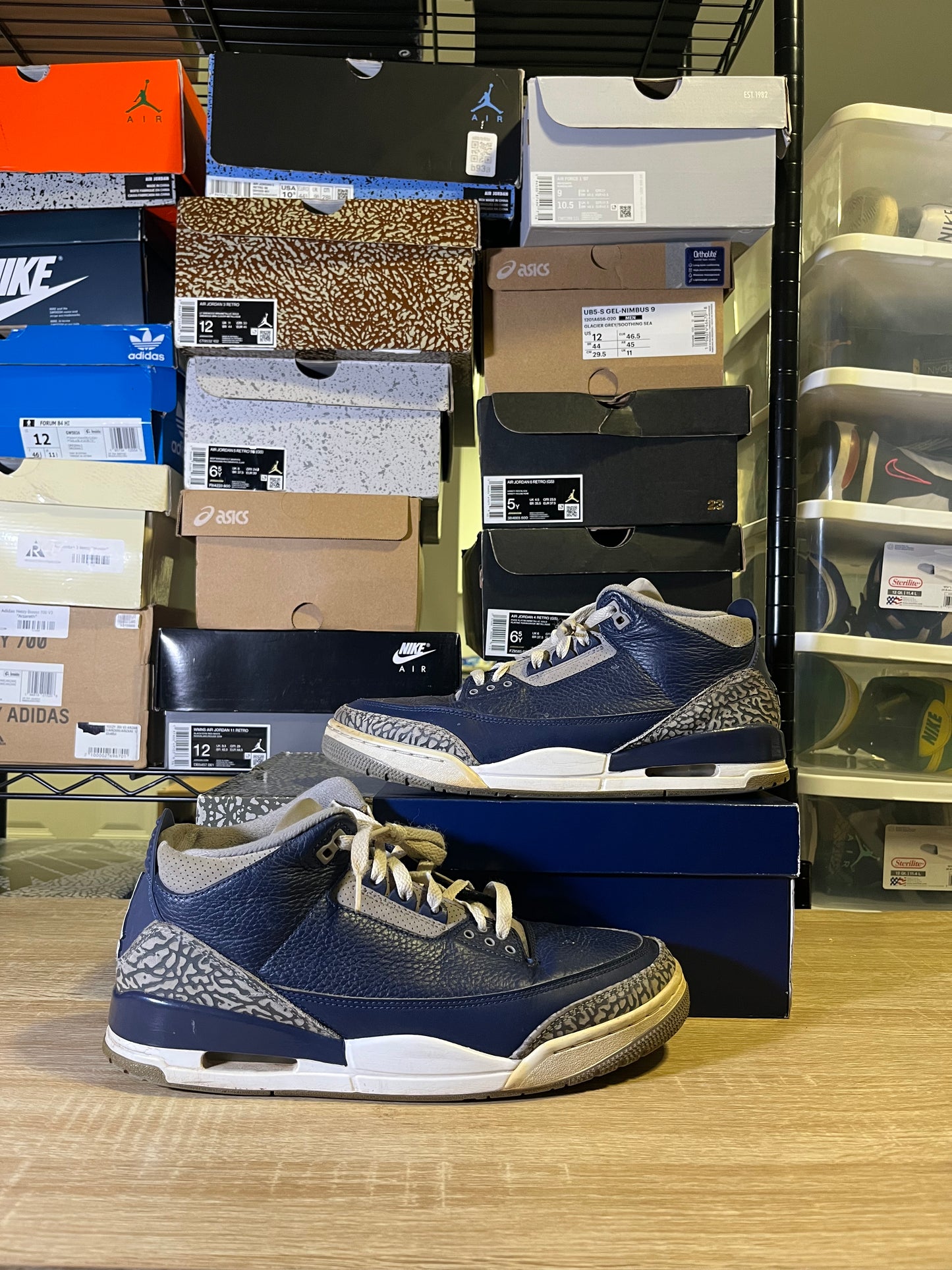 Size 11 - AJ 3 Georgetown
