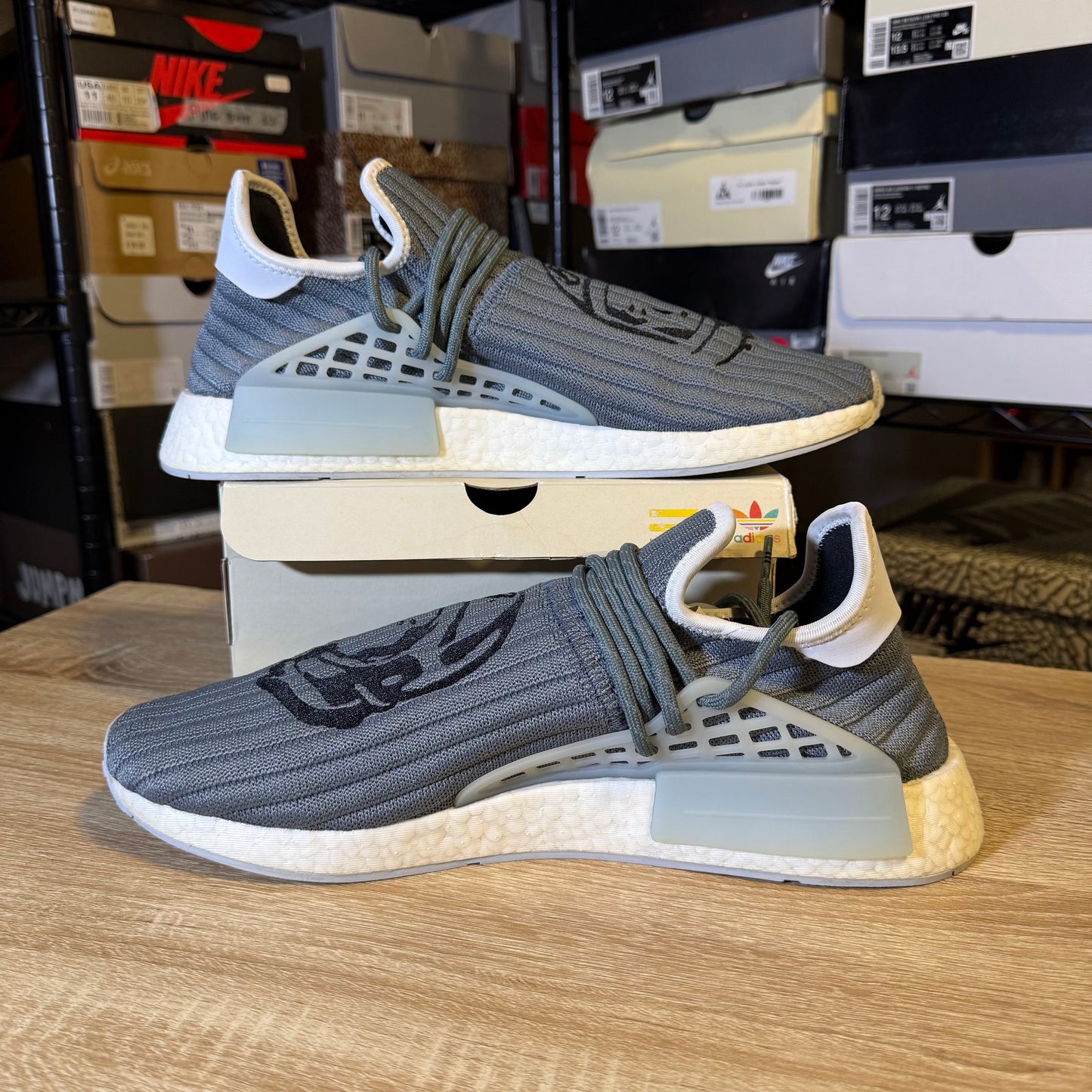Size 13 - BBC Ice Cream x Pharrell x NMD Human Race Astronaut
