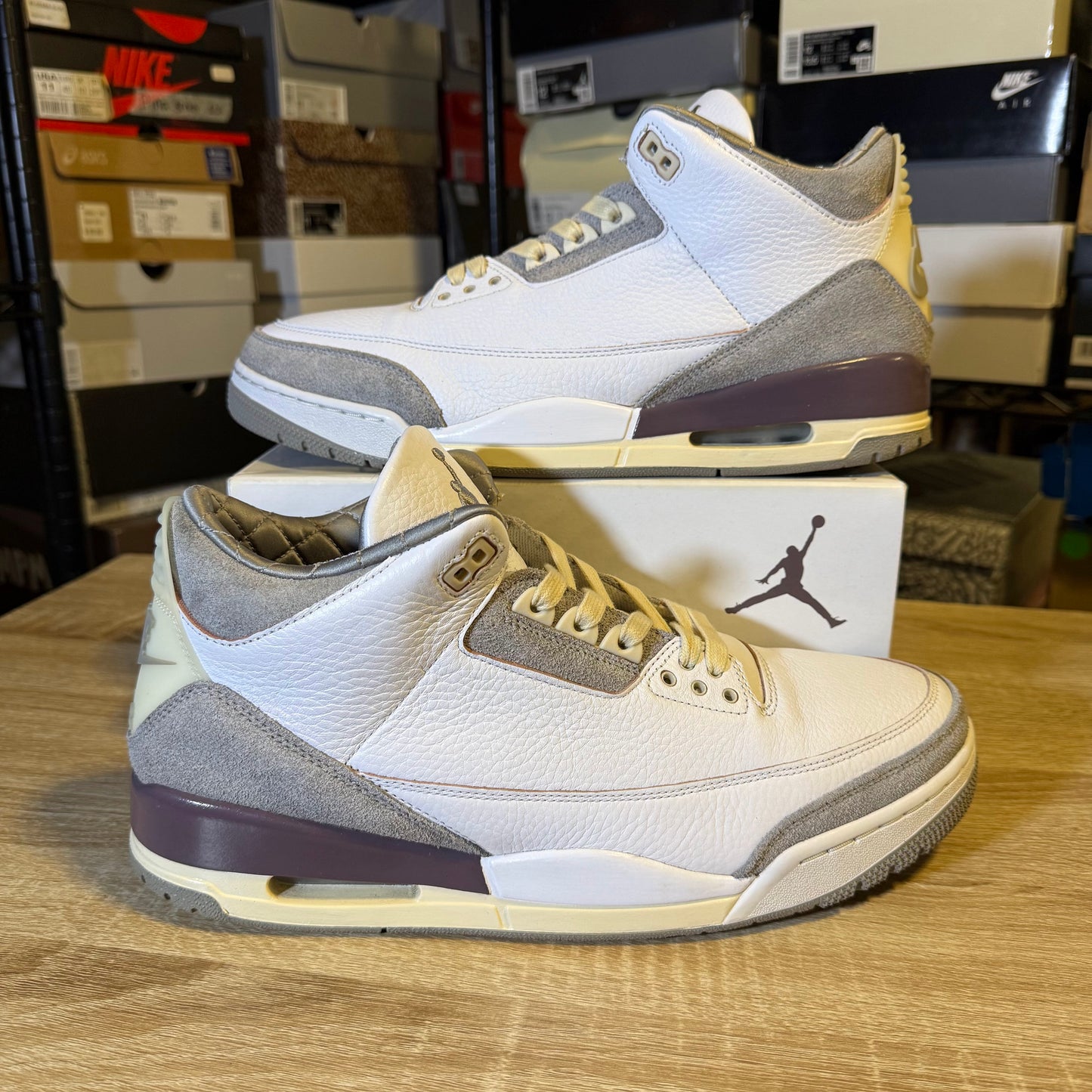 Size 12.5 M - Jordan 3 Retro SP x A Ma Maniere Low Raised By Women