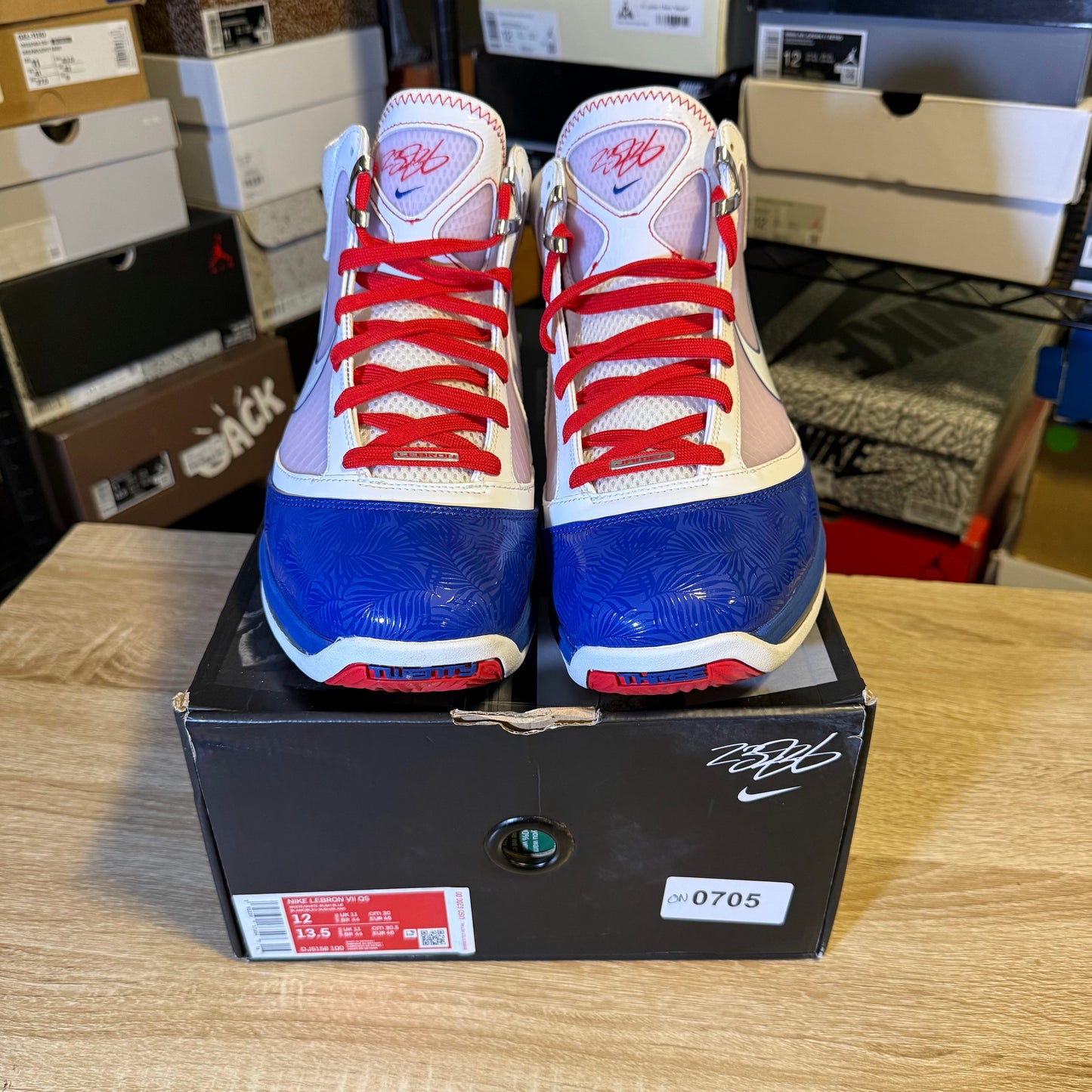 Size 12 - LeBron 7 Dodgers