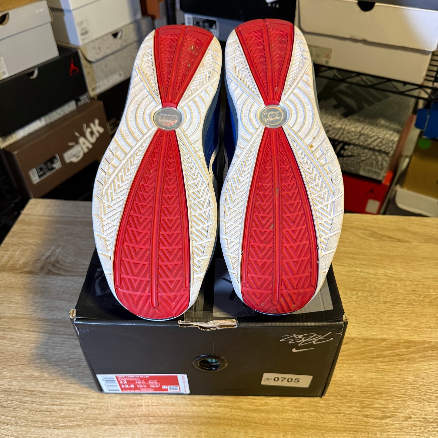 Size 12 - LeBron 7 Dodgers
