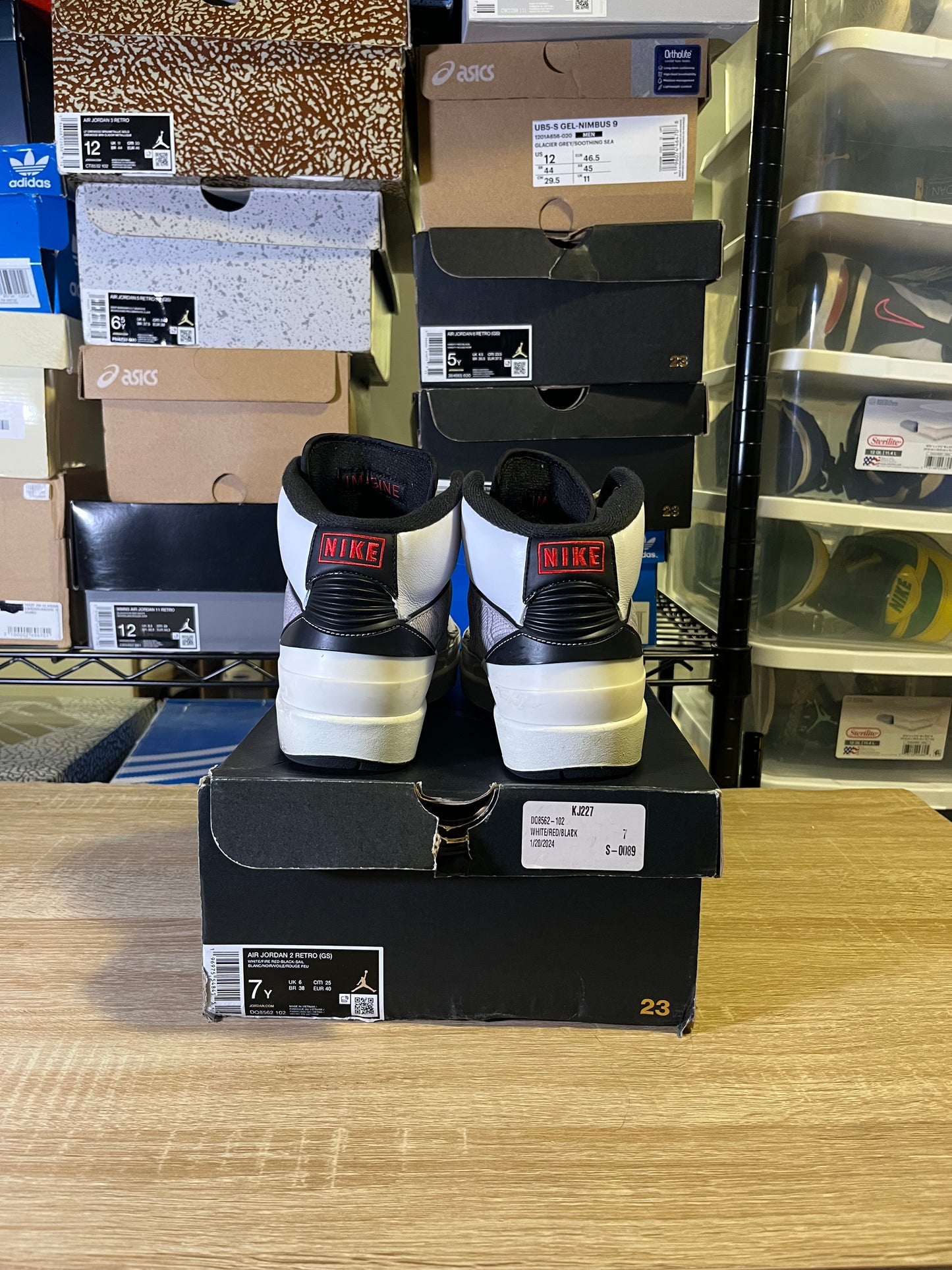 Size 7Y – AJ 2 Python