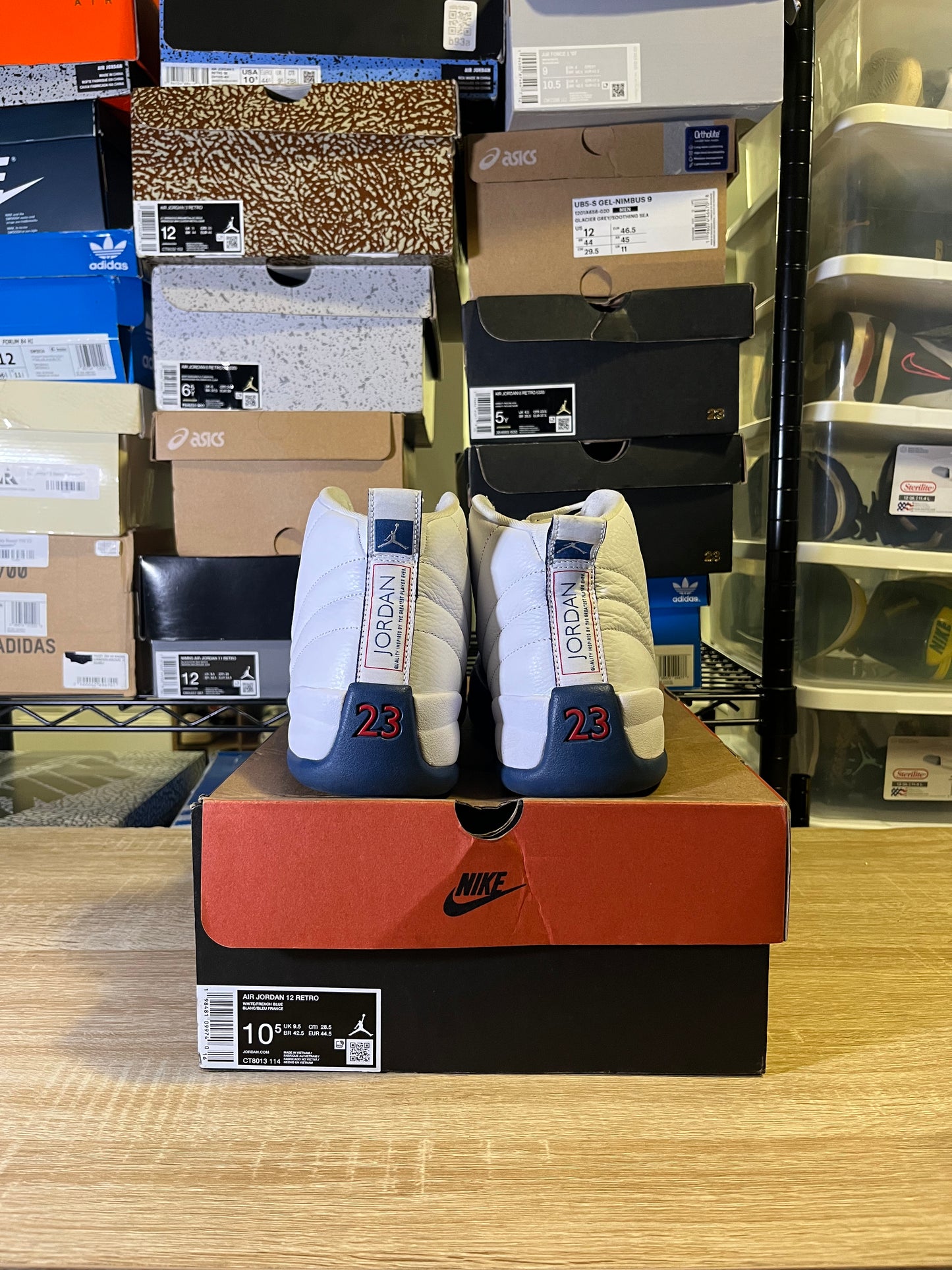 Size 10.5 – AJ 12 French Blue