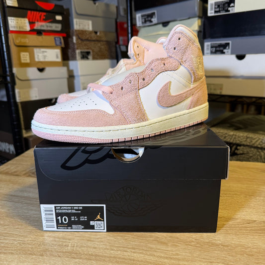 Size 10 - AJ 1 Mid SE Legend Pink