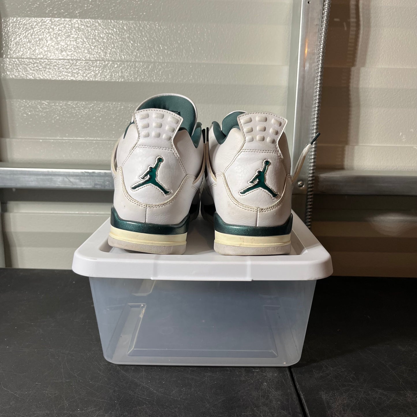 Size 12 - AJ 4 Oxidized Green