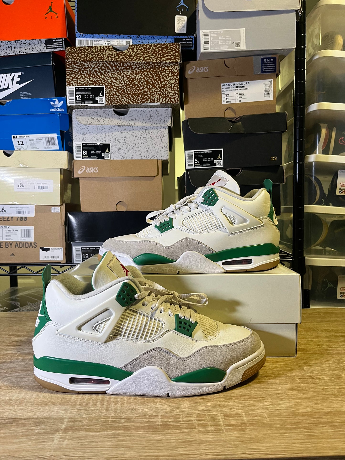 Size 13 – AJ 4 SB Pine Green