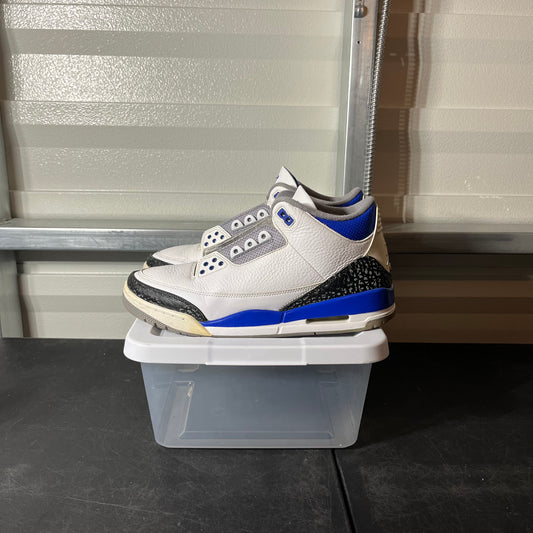 Size 11.5 - AJ 3 Racer Blue
