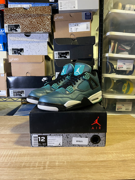 Size 12 – AJ 4 Teal