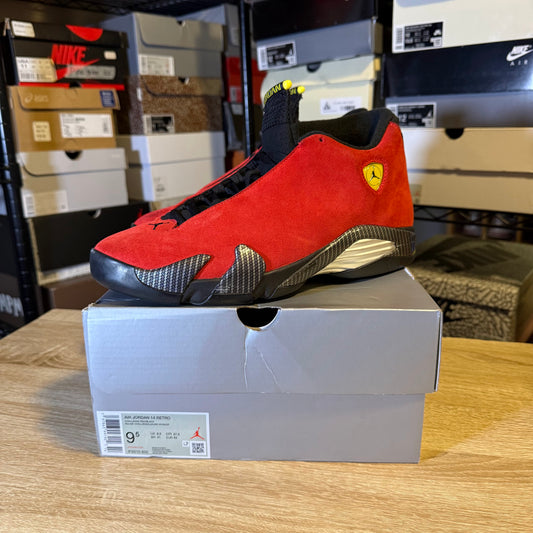 Size 9.5 - AJ 14 Retro 2025 Ferrari