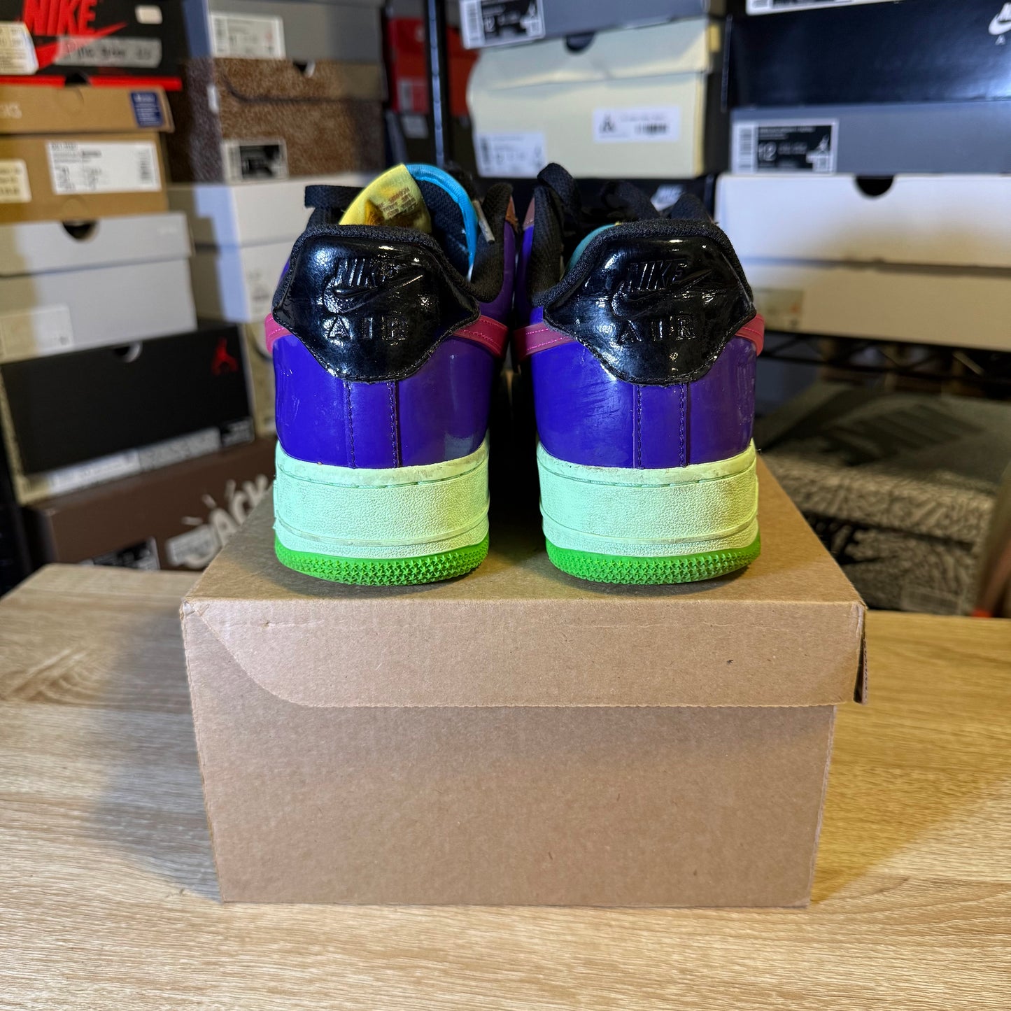 Size 9 - Undefeated x Air Force 1 Low Pink Prime