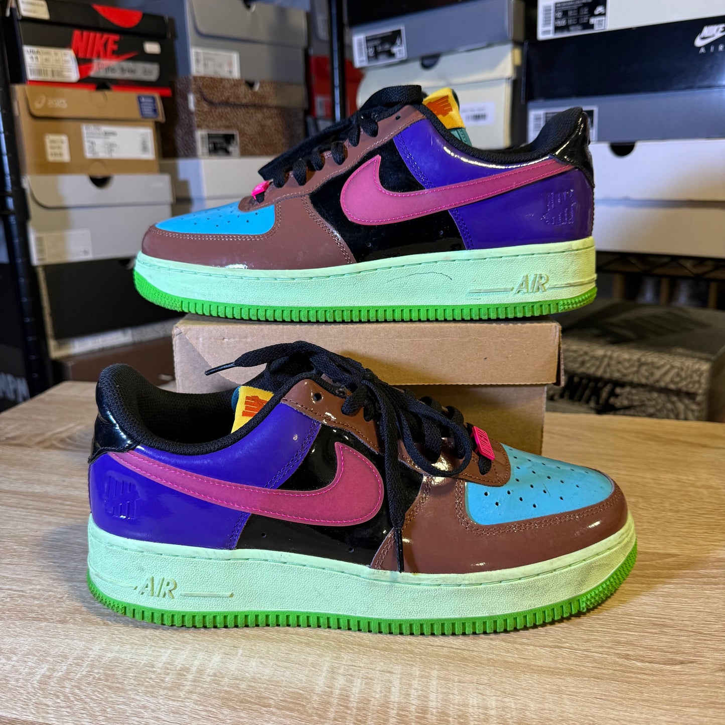Size 9 - Undefeated x Air Force 1 Low Pink Prime