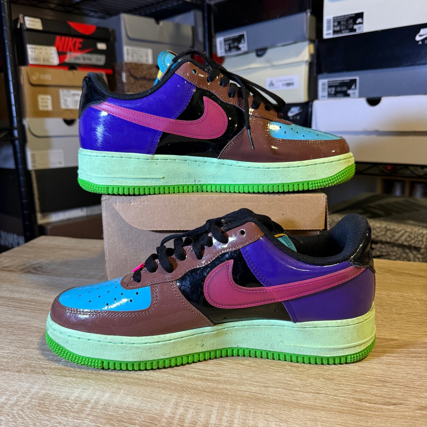 Size 9 - Undefeated x Air Force 1 Low Pink Prime