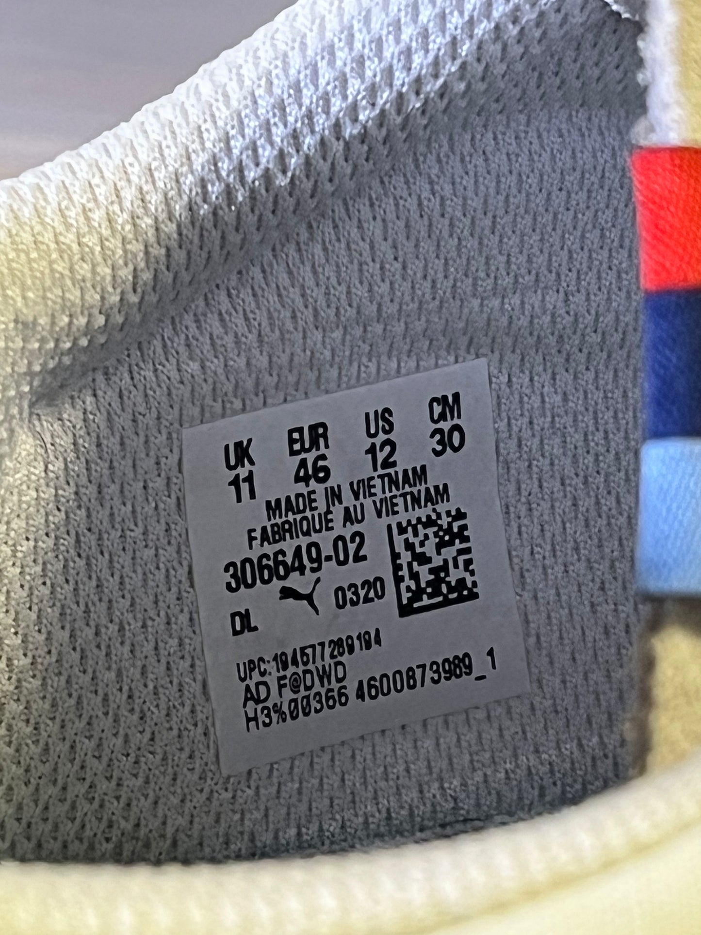 Size 12 - BMW Motorsport x Puma Future Rider White High Risk Red