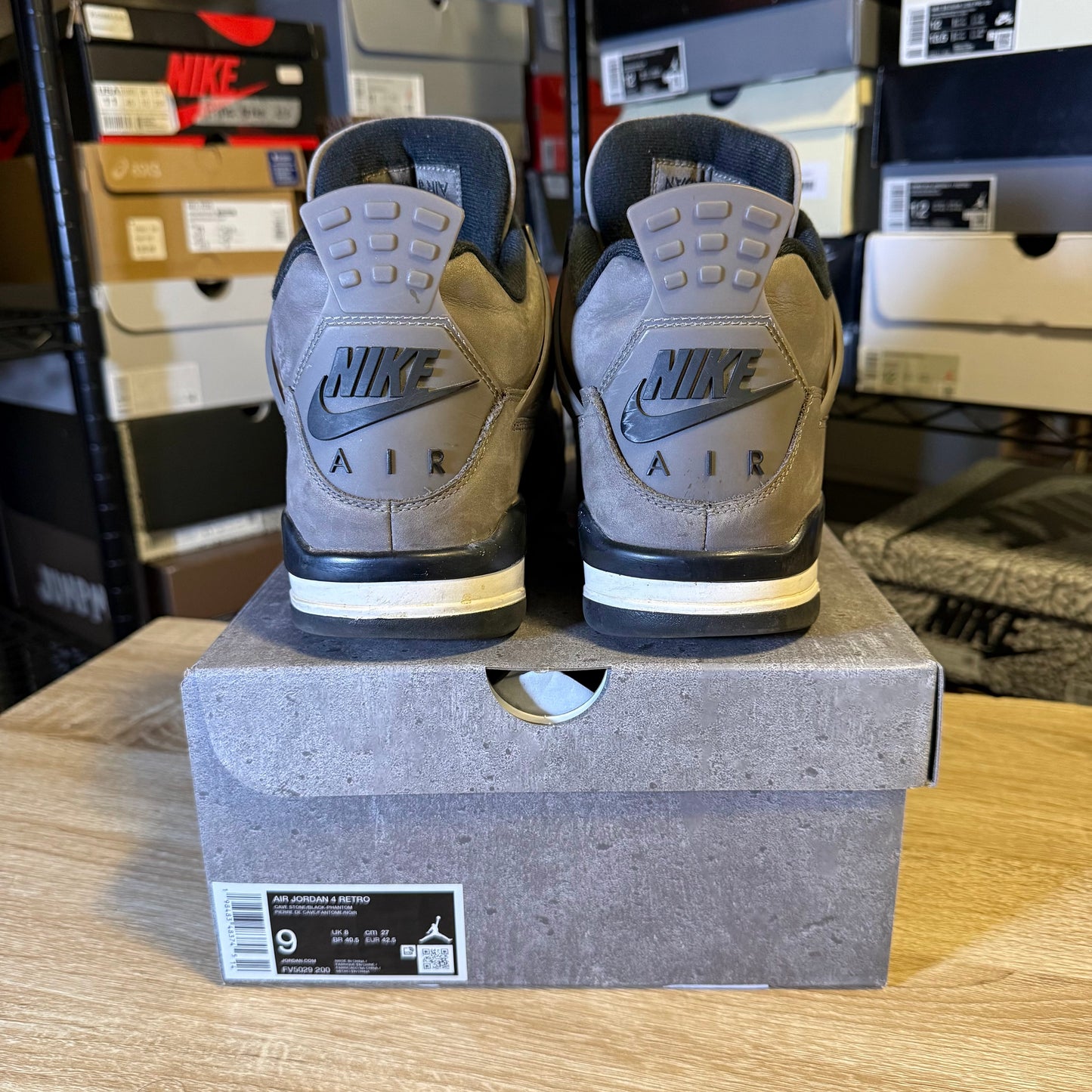 Size 9 - AJ 4 Cave Stone
