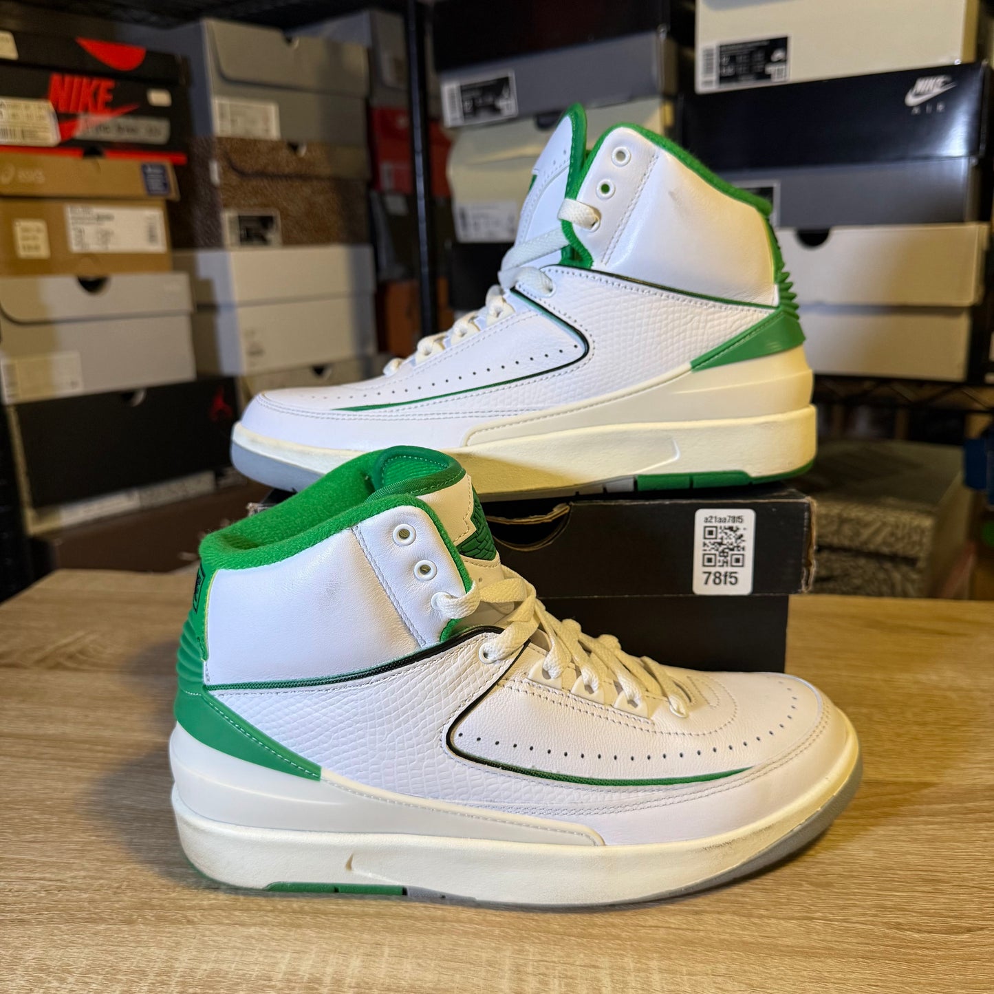 Size 7 - AJ 2 Lucky Green