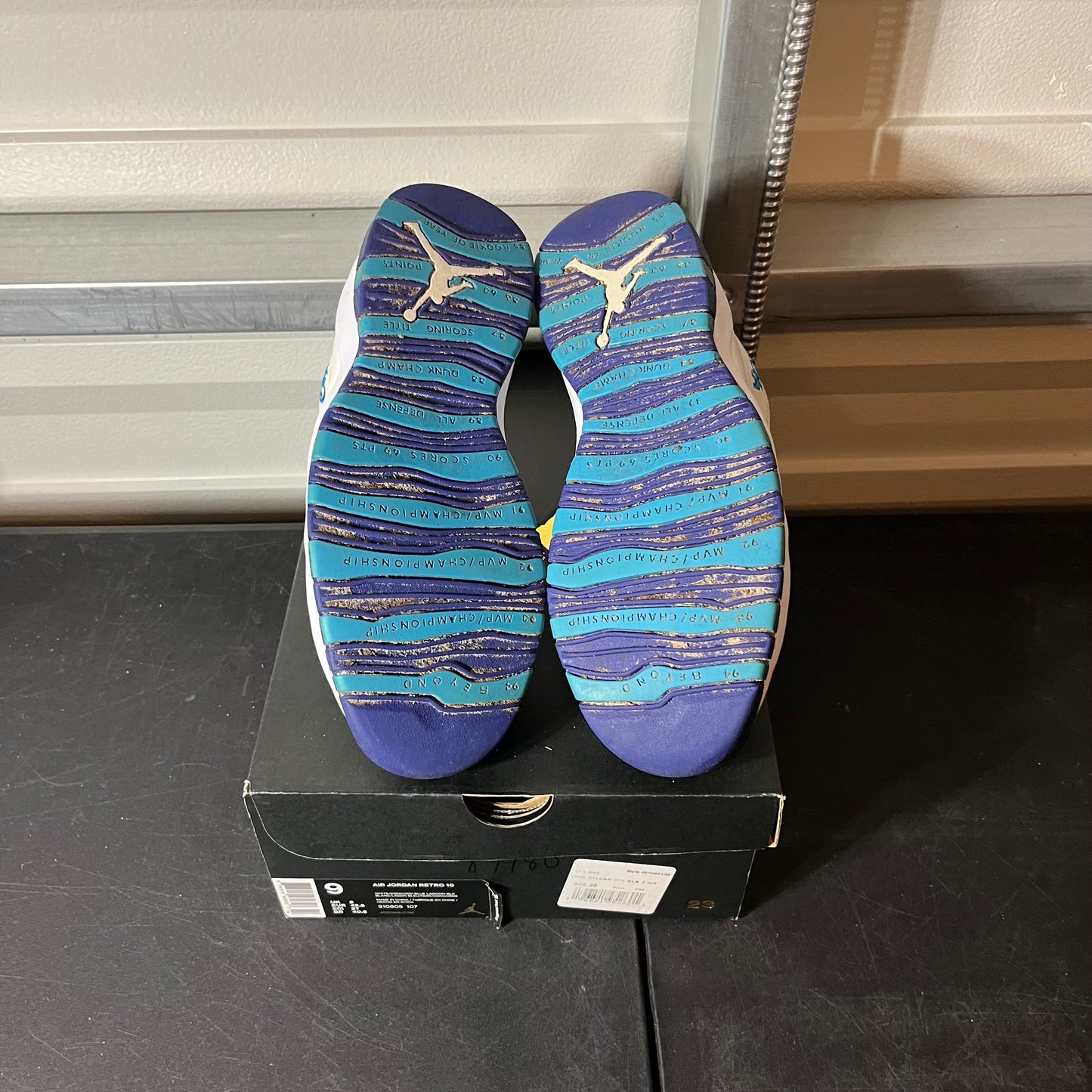 Size 9 - AJ 10 Charlotte