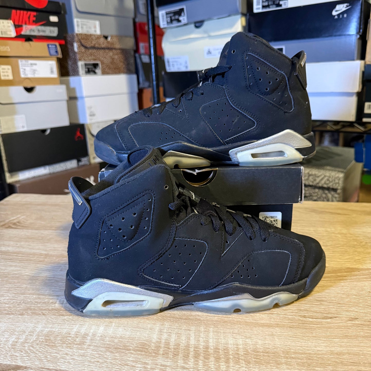Size 7Y - AJ 6 Chrome