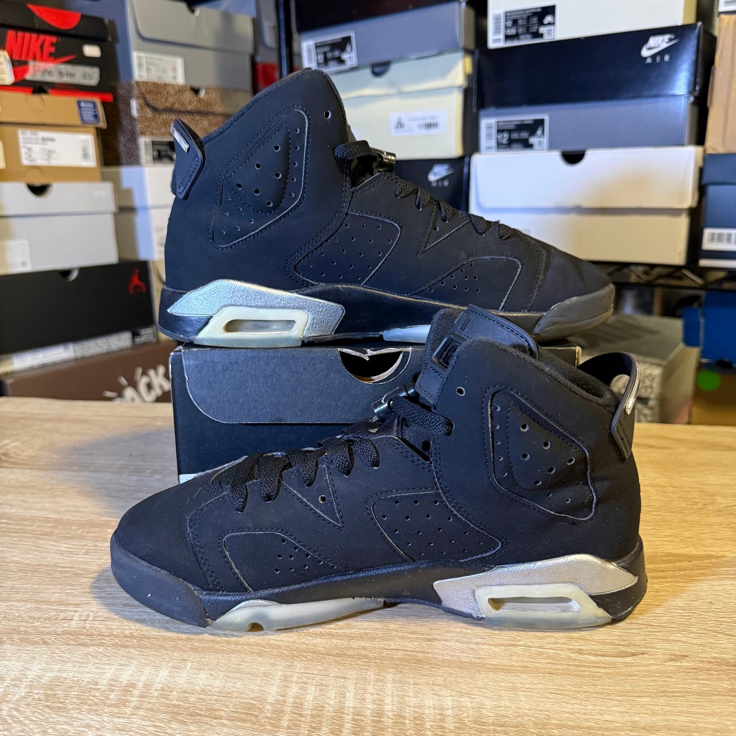 Size 7Y - AJ 6 Chrome