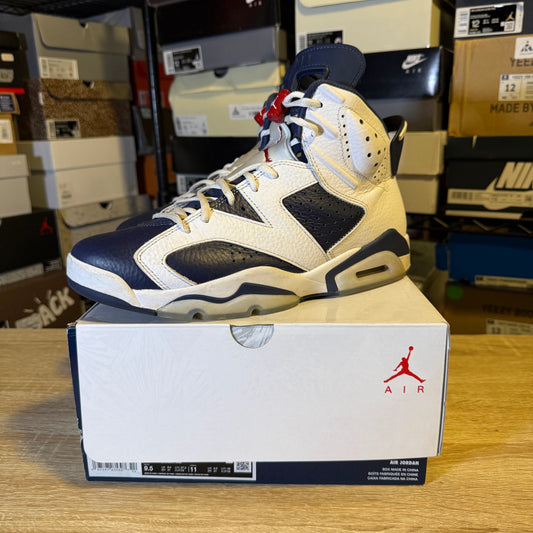 Size 9.5 - AJ 6 Olympic