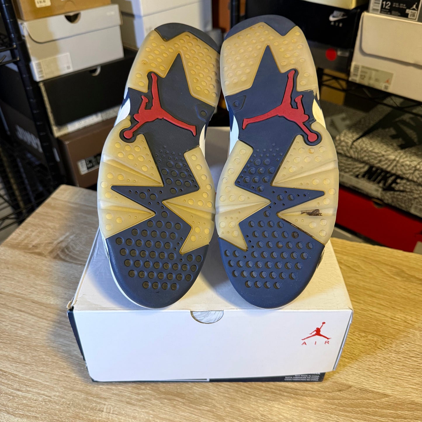 Size 9.5 - AJ 6 Olympic