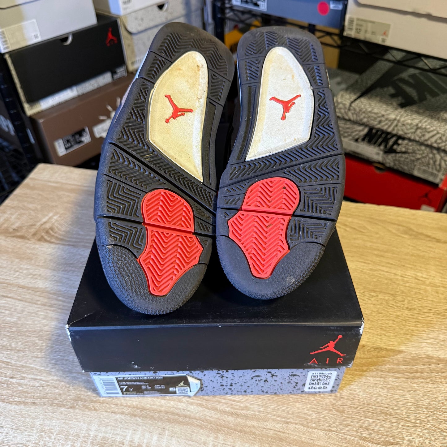 Size 7 - AJ 4 Taupe Haze