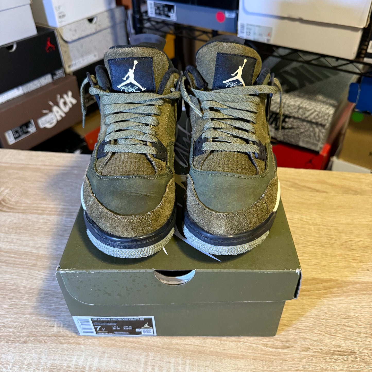 Size 7 - AJ 4 Craft