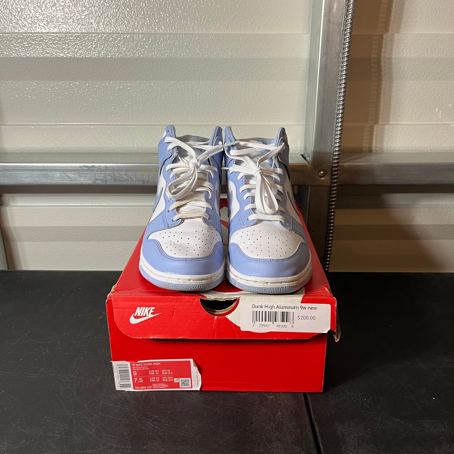 Size 9W - Dunk Aluminum