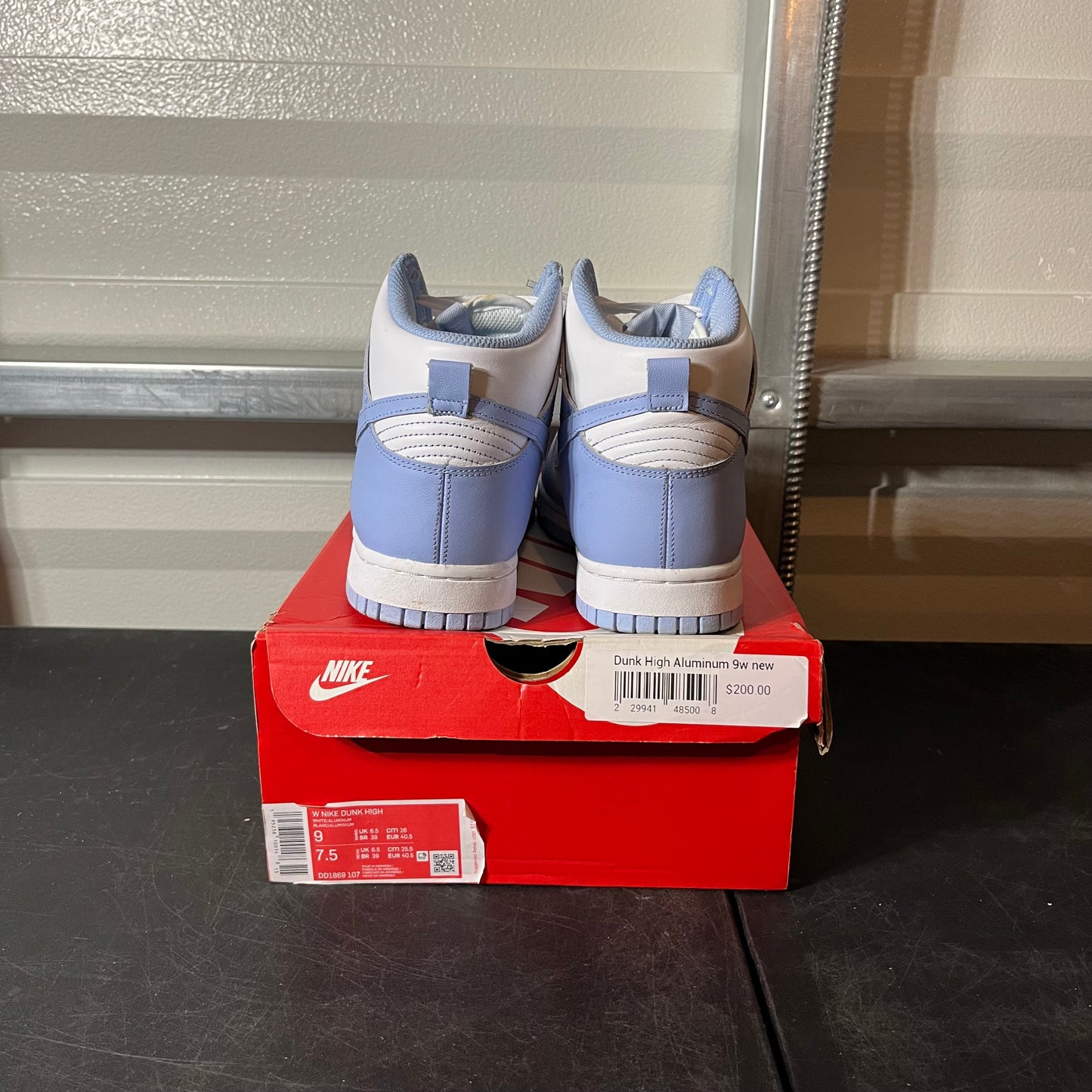 Size 9W - Dunk Aluminum