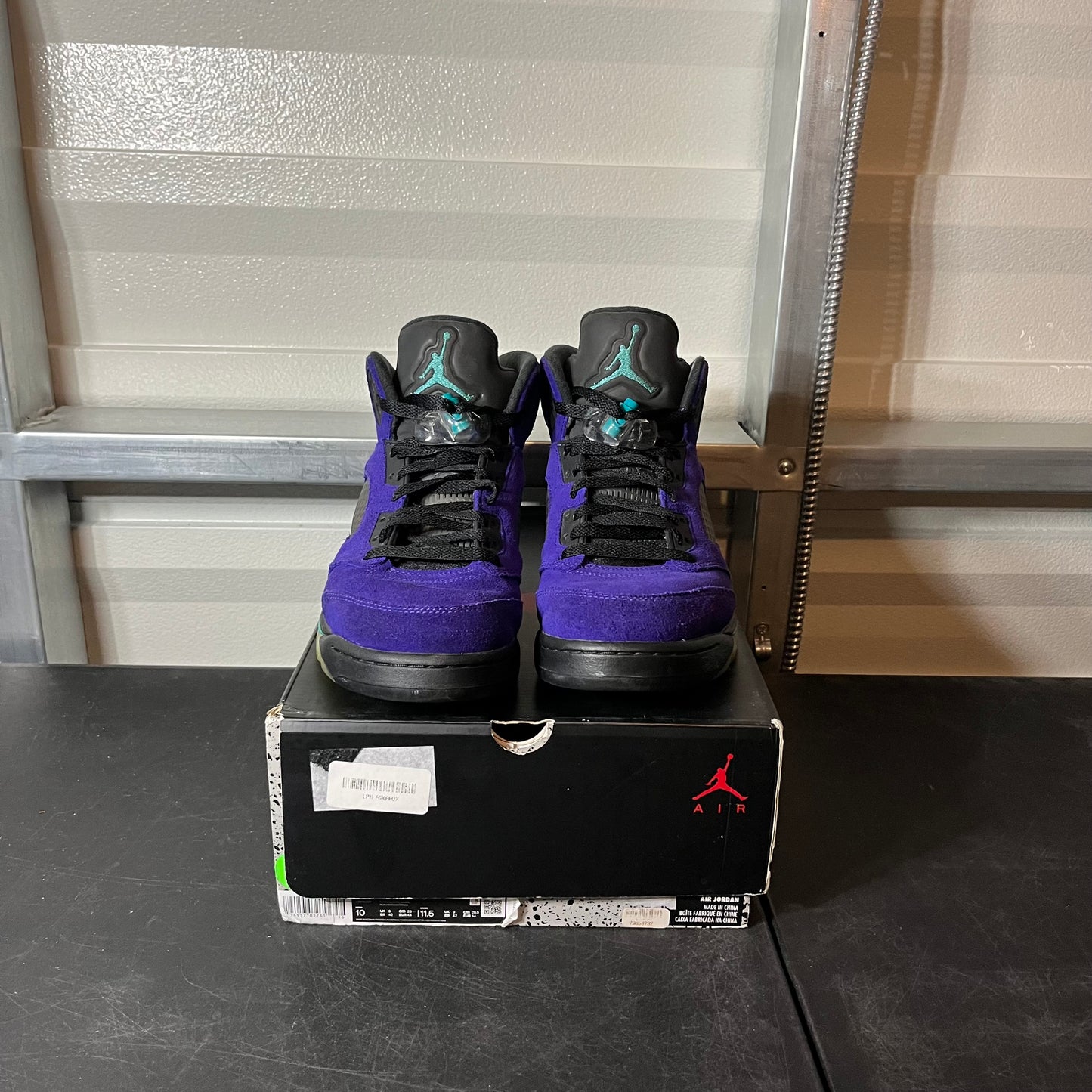 Size 10 - AJ 5 Alternate Grape