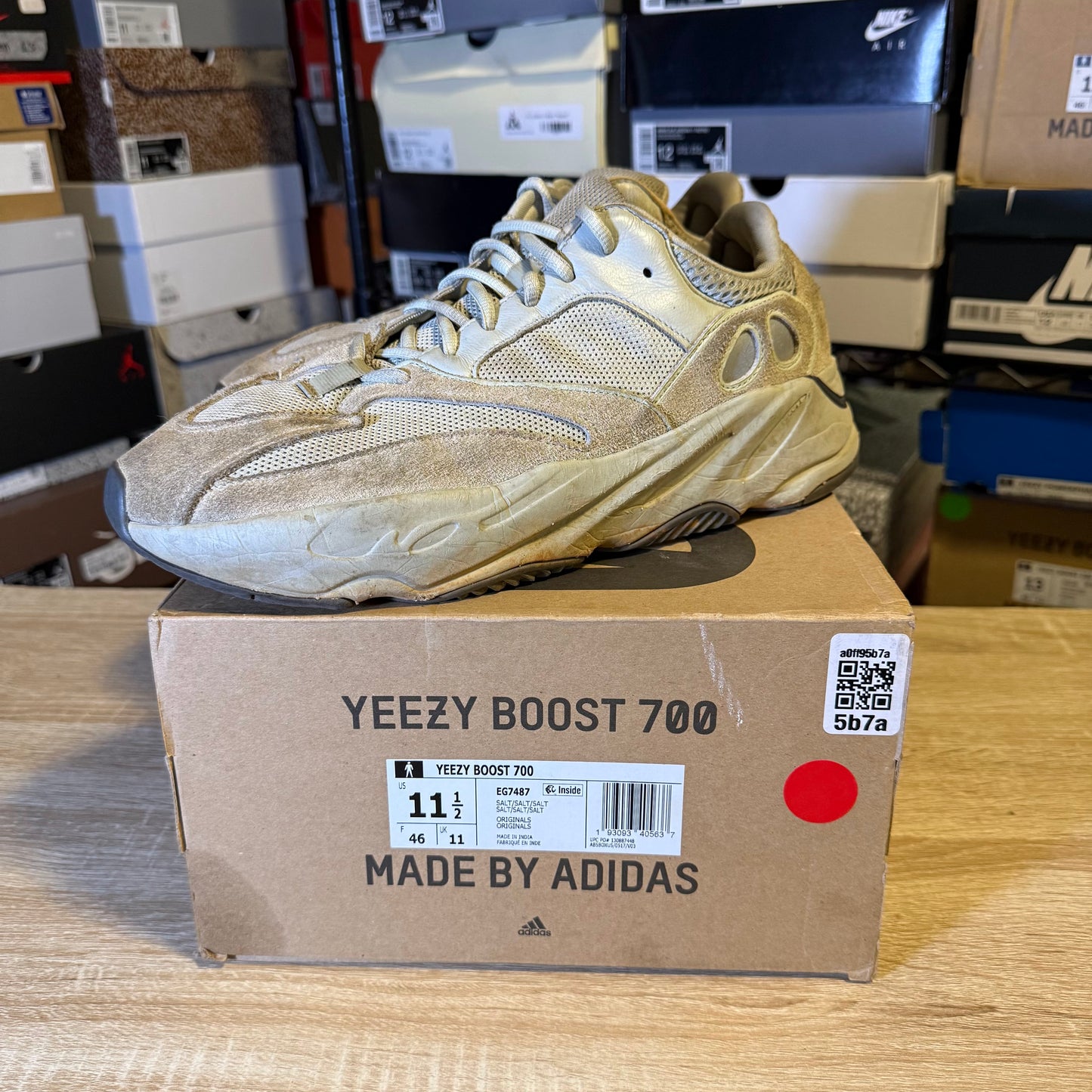 Size 11.5 - Yeezy 700 Salt