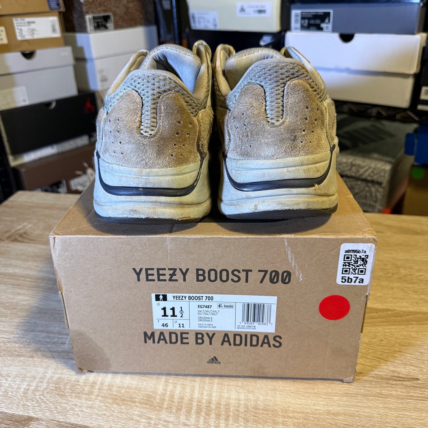 Size 11.5 - Yeezy 700 Salt