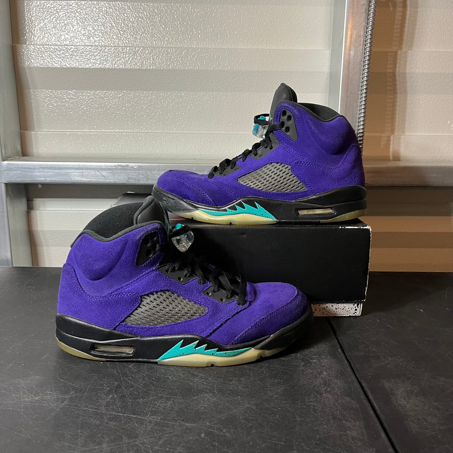 Size 10 - AJ 5 Alternate Grape