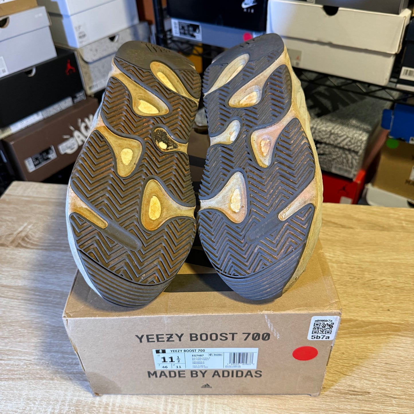 Size 11.5 - Yeezy 700 Salt
