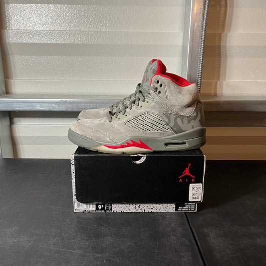 Size 9.5 - AJ 5 Camo