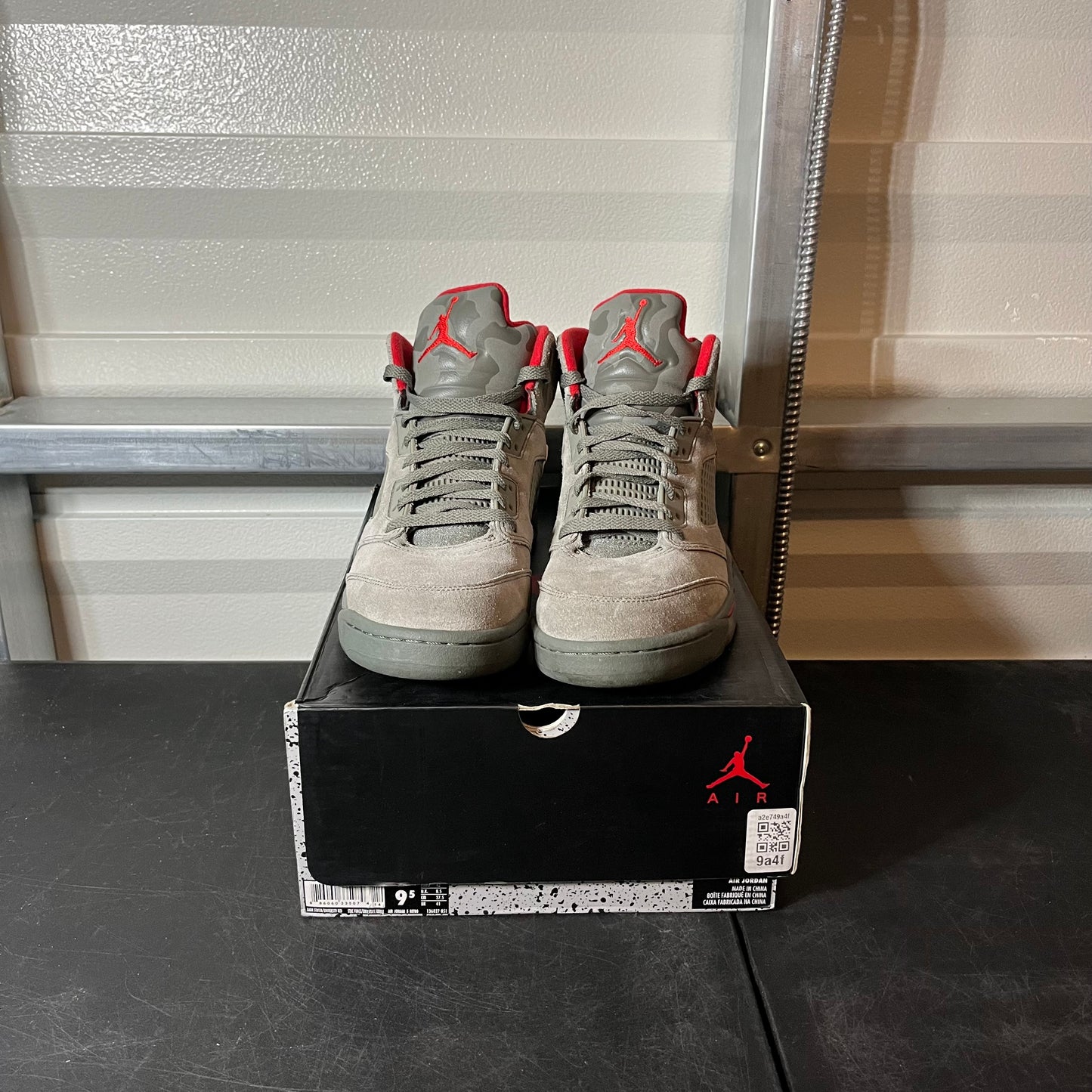 Size 9.5 - AJ 5 Camo