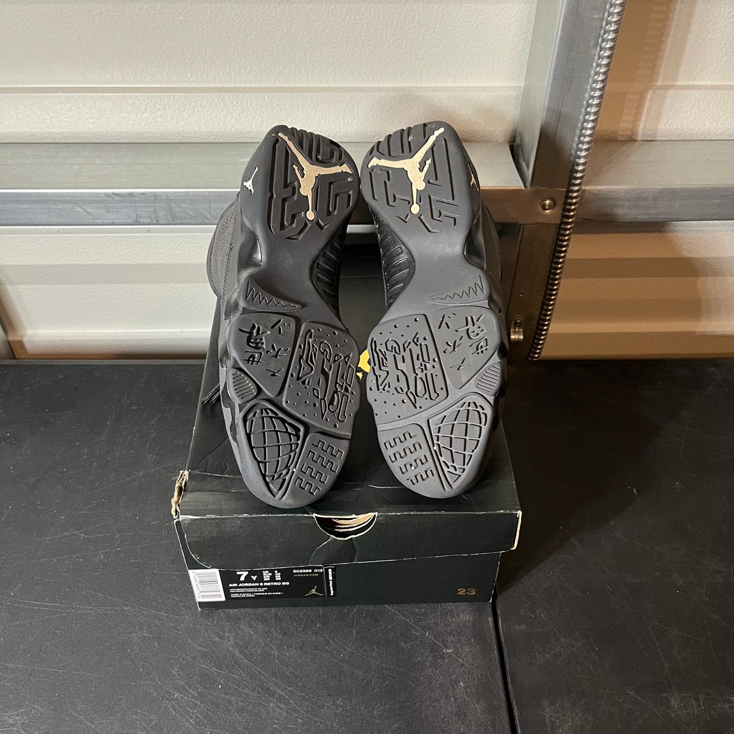 Size 7- AJ 9 Anthracite