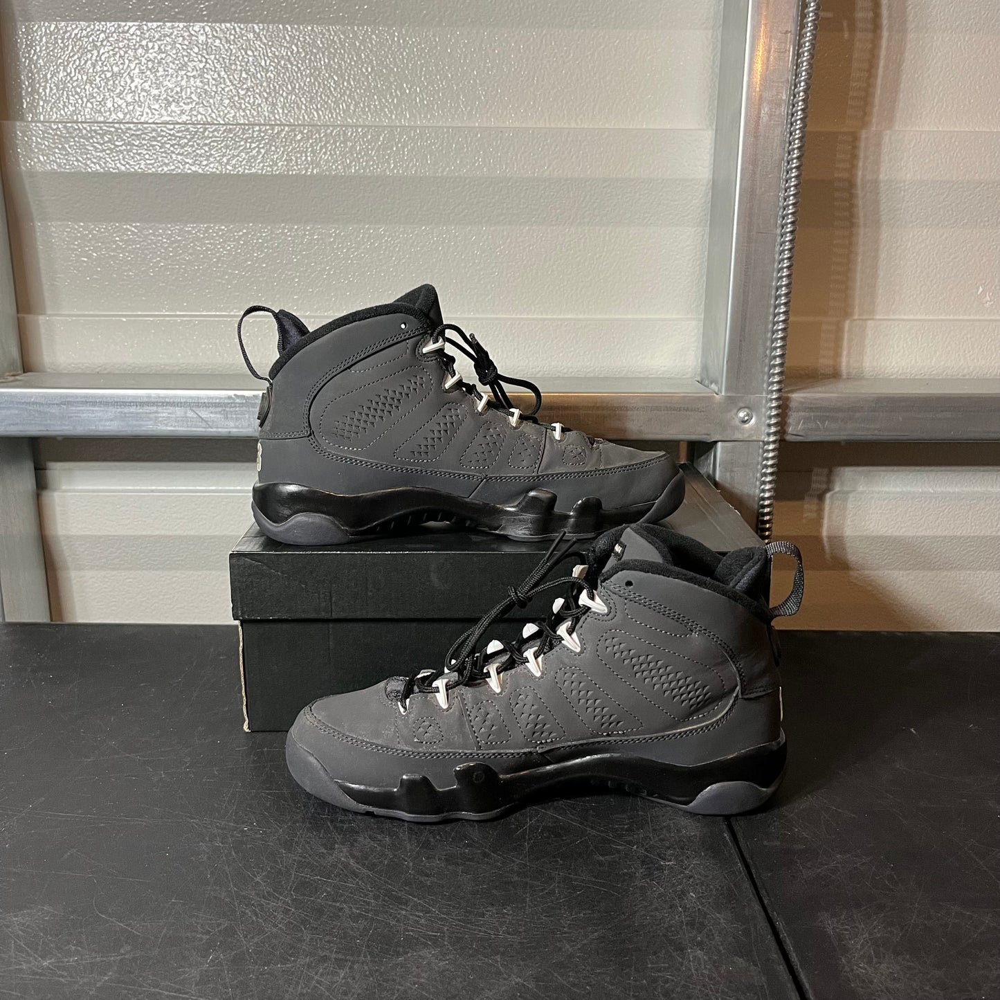 Size 7- AJ 9 Anthracite