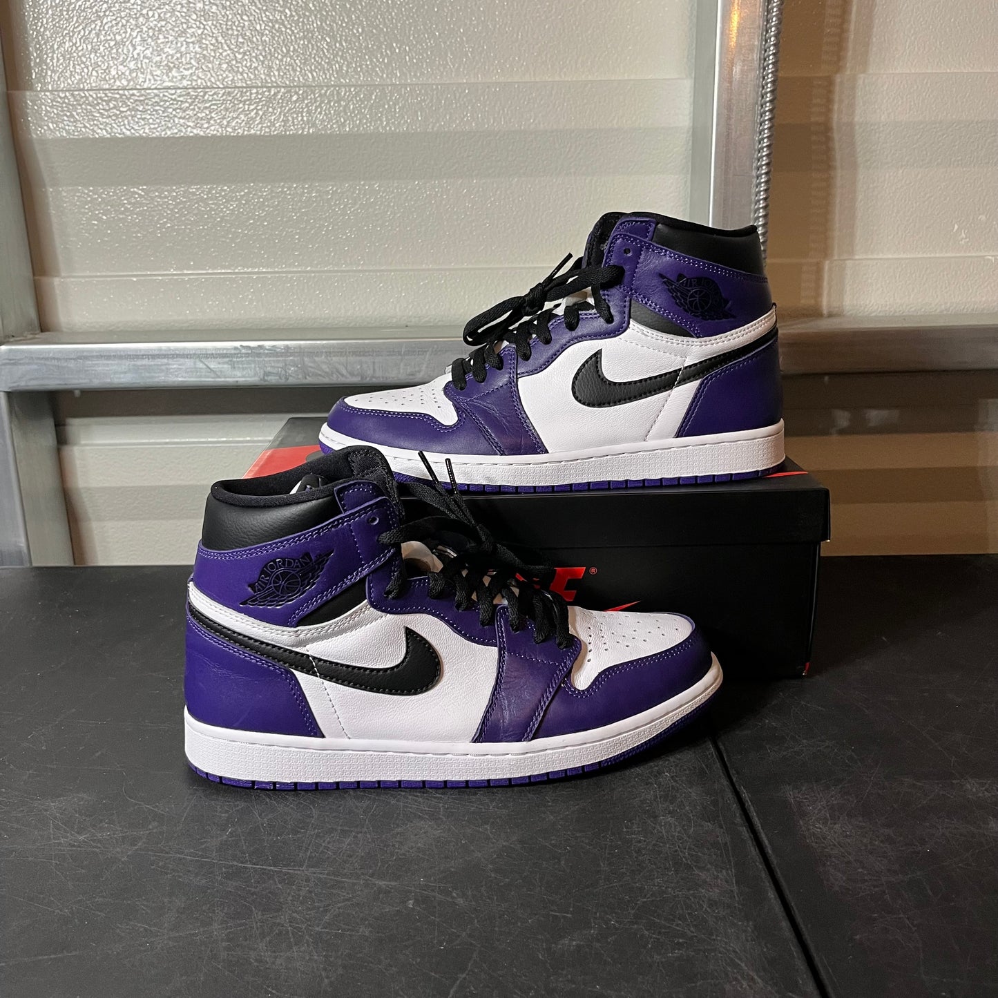 Size 10 - AJ 1 Court Purple