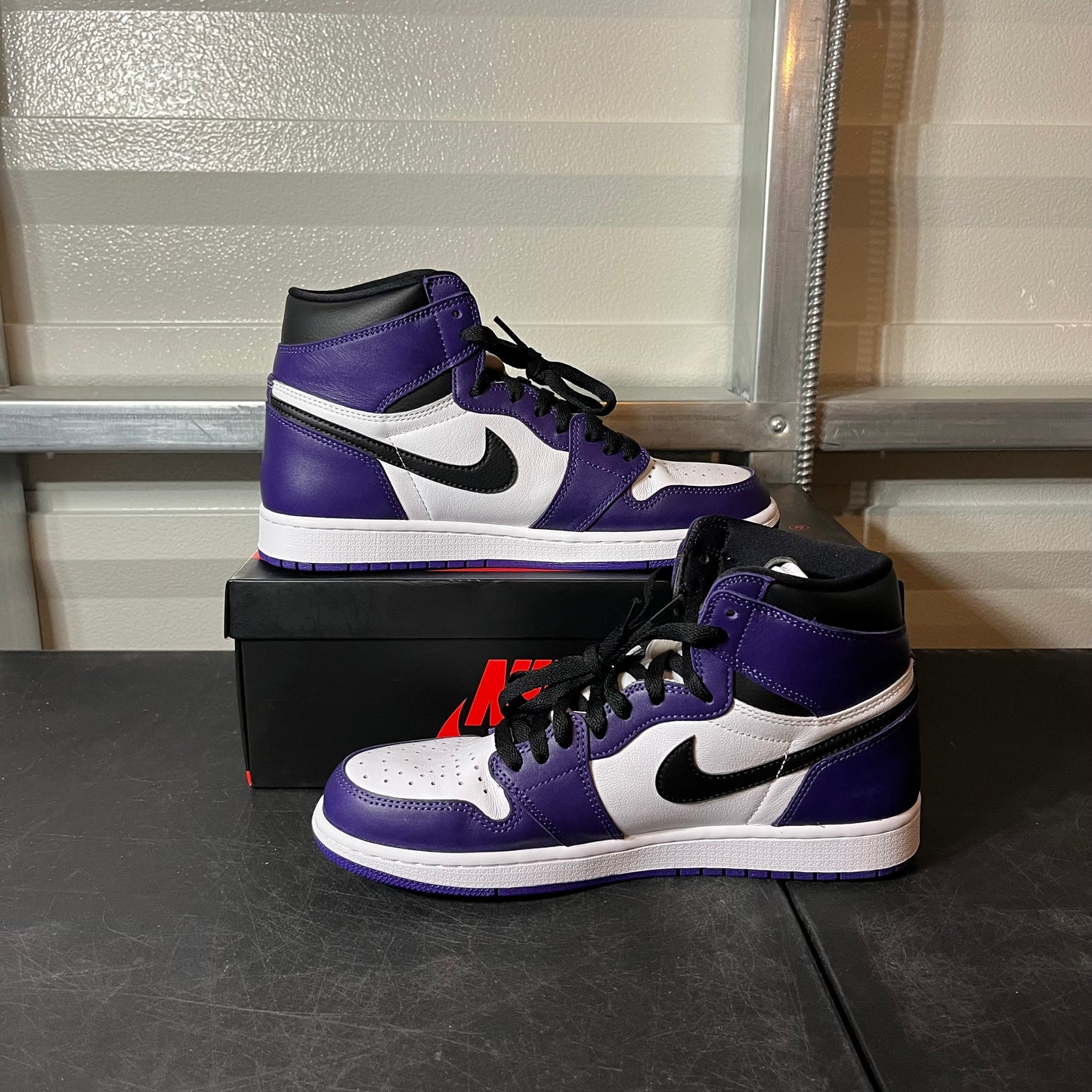 Size 10 - AJ 1 Court Purple