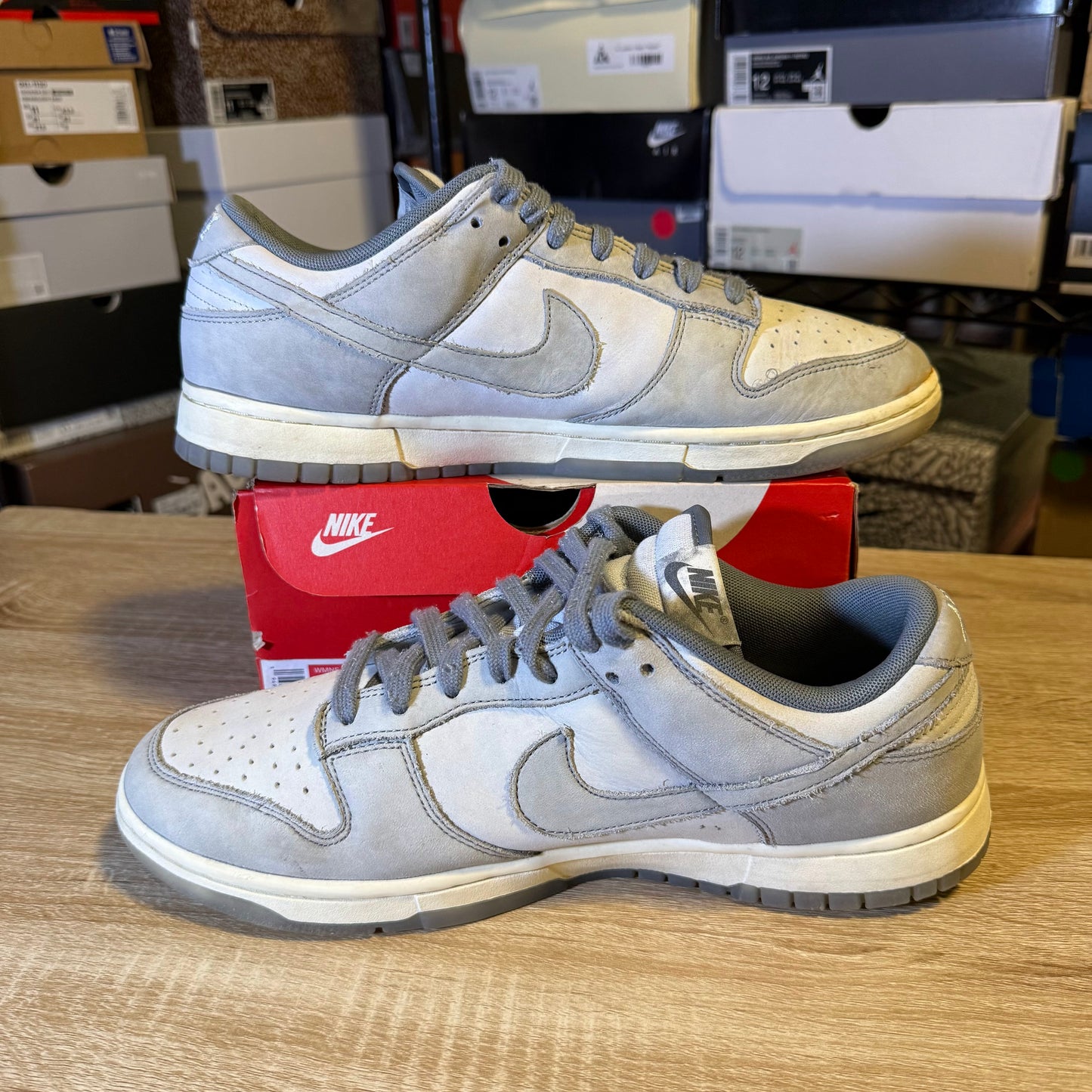 Size 11 M- Nike Dunk Low Cool Grey