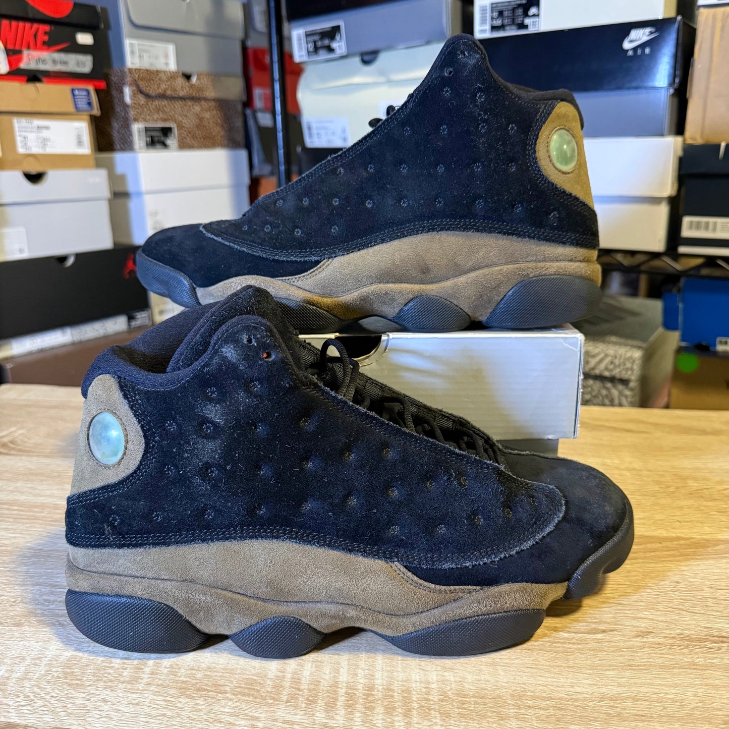 Size 10.5 - AJ 13 Olive