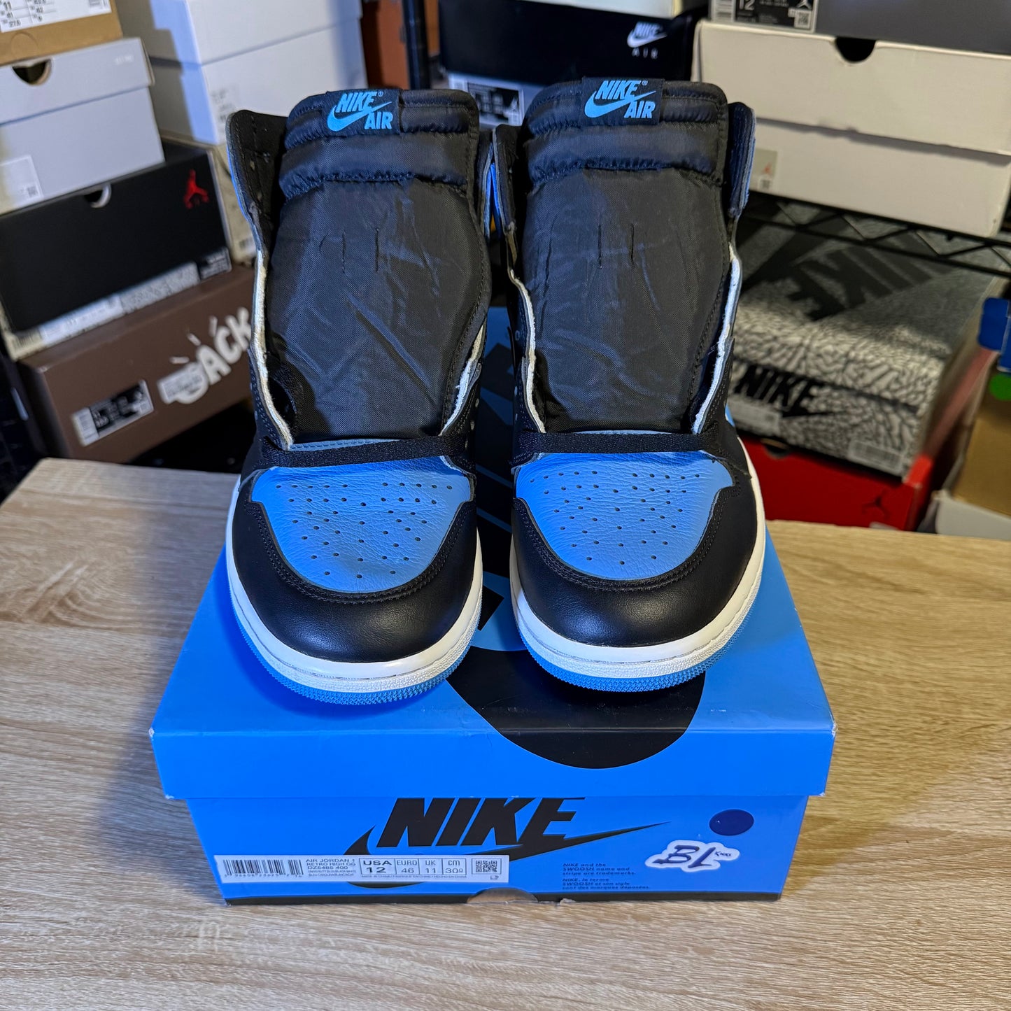Size 12 - AJ 1 UNC Toe