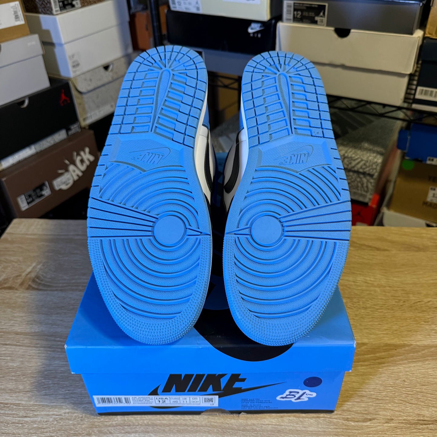 Size 12 - AJ 1 UNC Toe