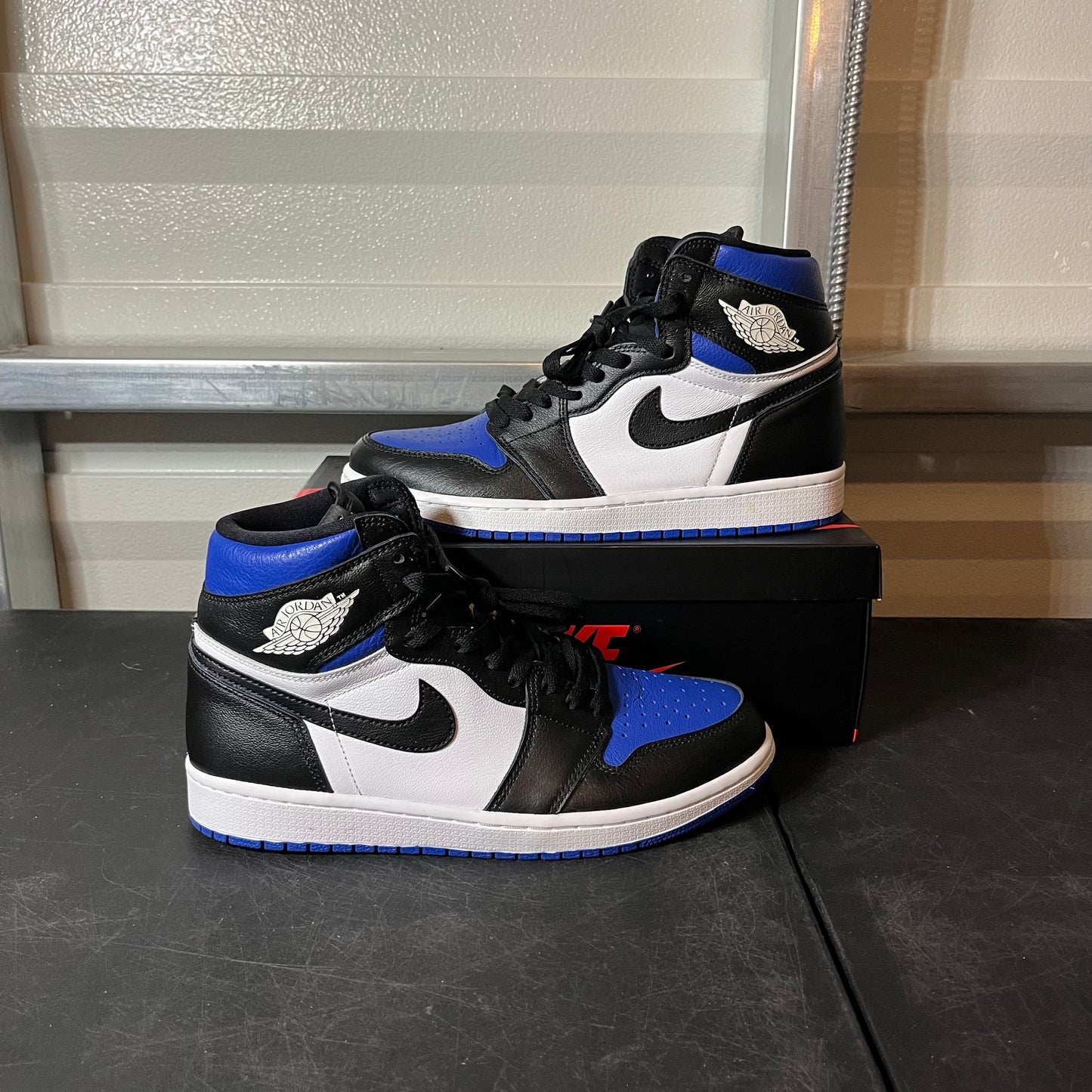 Size 9 - AJ 1 Royal Toe