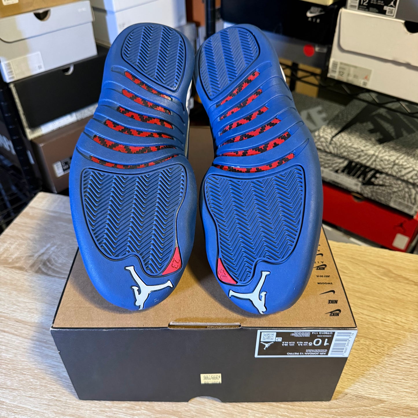 Size 10.5 - AJ 12 French Blue