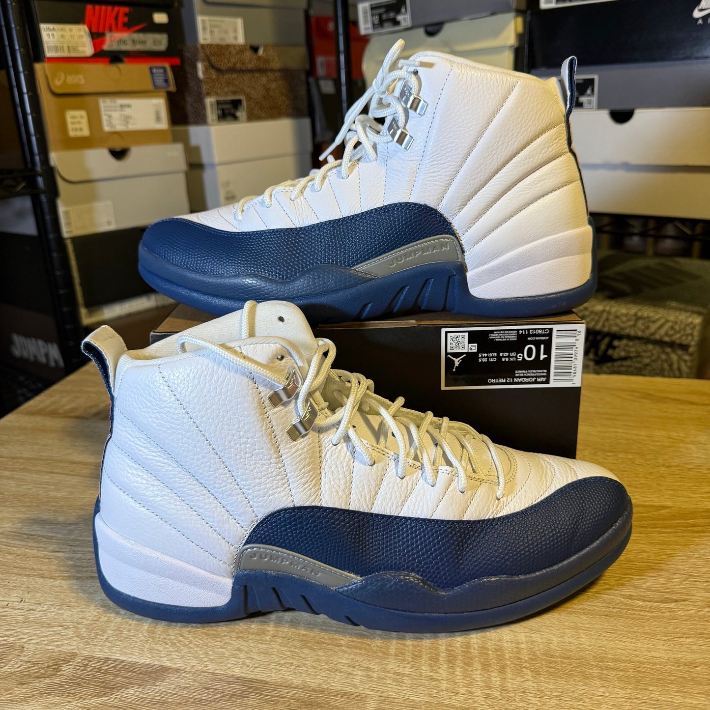 Size 10.5 - AJ 12 French Blue