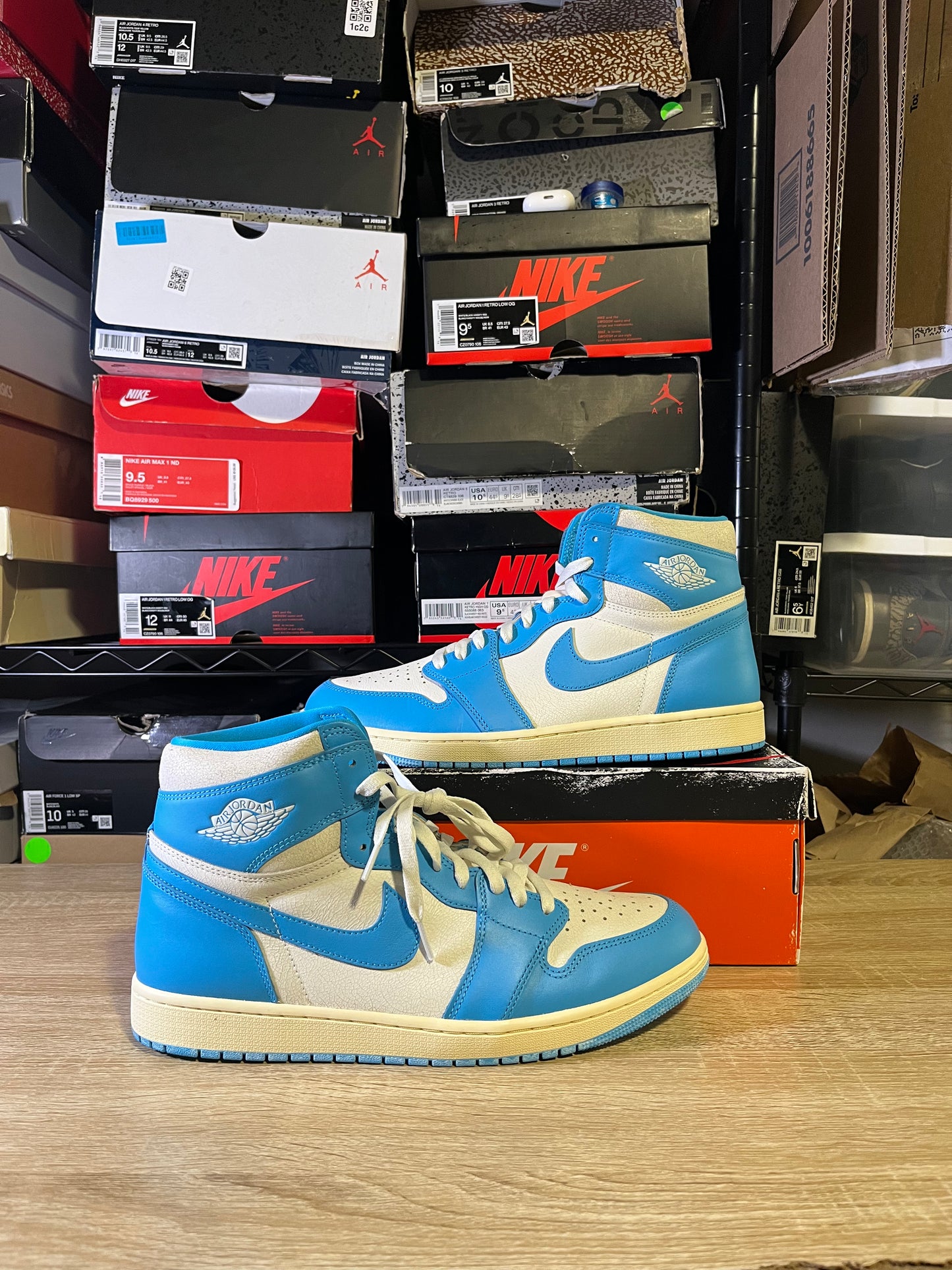 Size 13 – AJ 1 UNC Reimagined