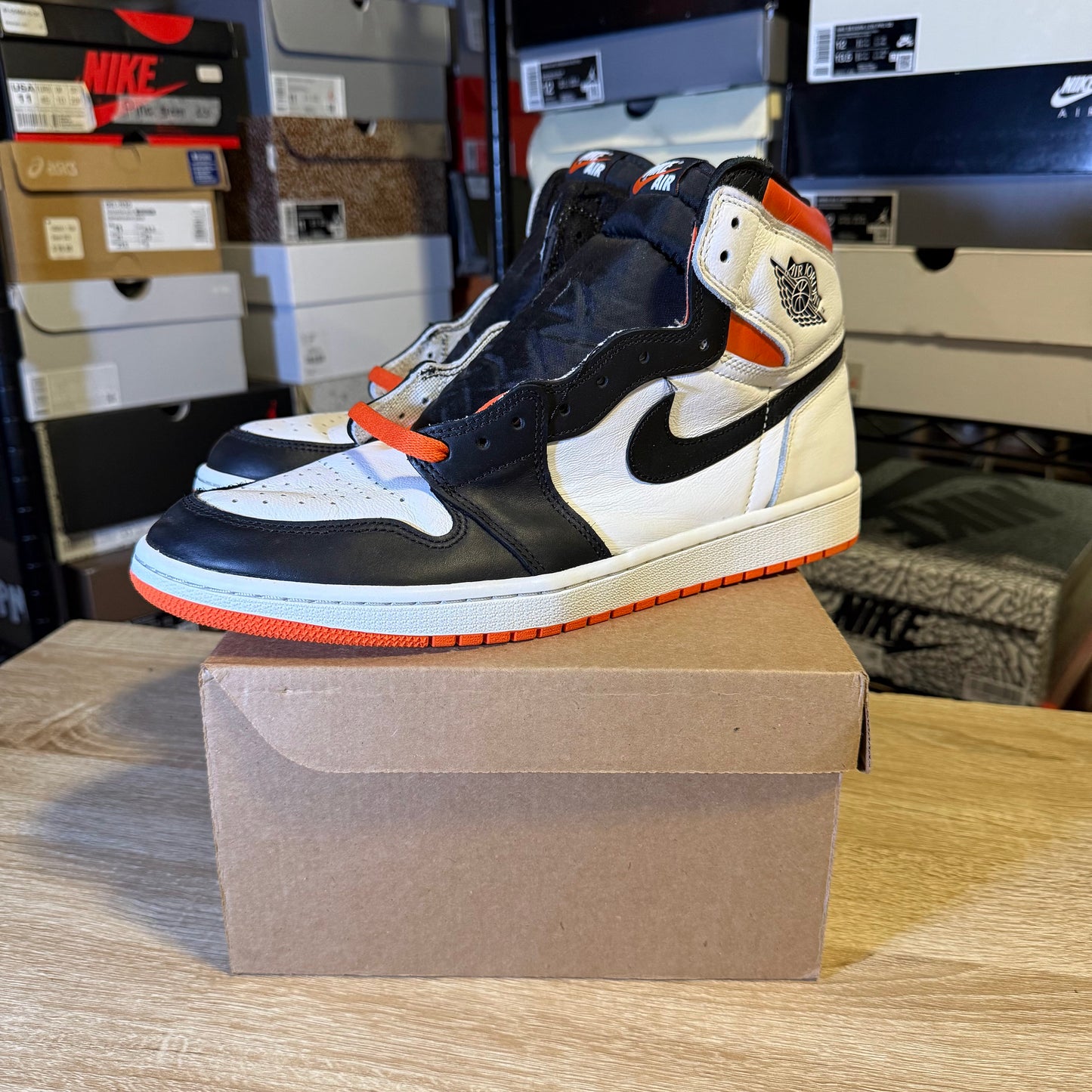 Size 12.5 – AJ 1 Electric Orange