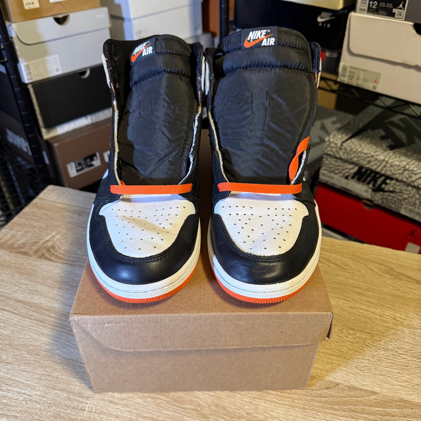 Size 12.5 – AJ 1 Electric Orange